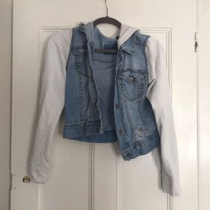Denim hoodie/jacket